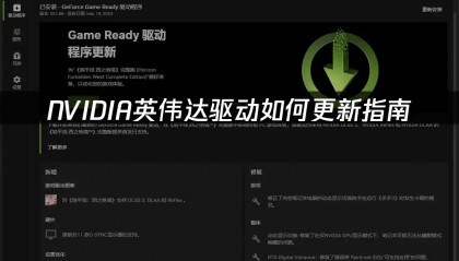 NVIDIA英伟达驱动如何更新指南
