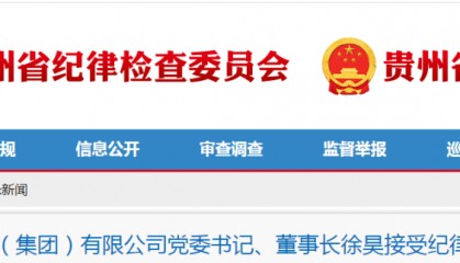 突发！董事长被查