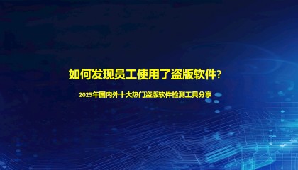 如何发现员工使用了盗版软件?2025年国内外十大热门盗版软件检测工具分享
