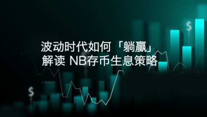 波动时代如何「躺赢」：解读 NB存币生息策略