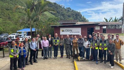 洛阳钼业项目组正式入驻厄瓜多尔凯歌豪斯金矿