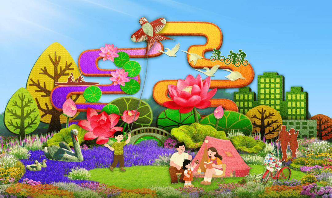 国庆限定！天安门广场及长安街沿线花卉布置效果图来了