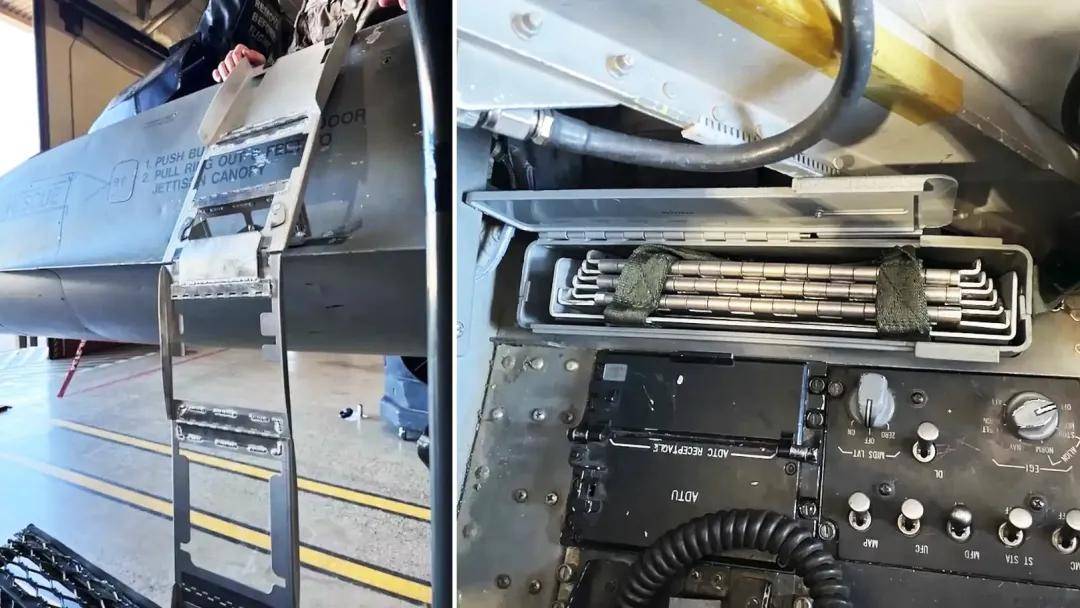 央视曝光！歼-35A改用内置登机梯，和F-35的一模一样？