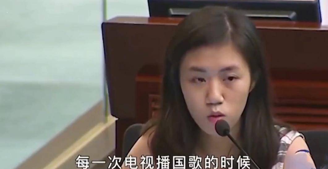 2018年，“港独”张倩盈叫嚣，听到国歌就想吐，如今下场如何？