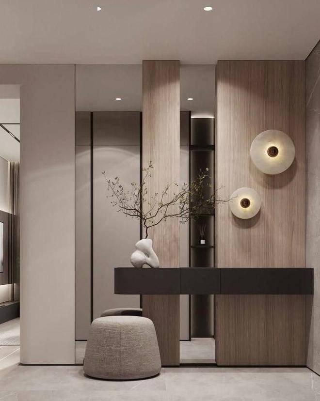 入户玄关如何设计？这几种设计直接拿去抄，好看还实用！